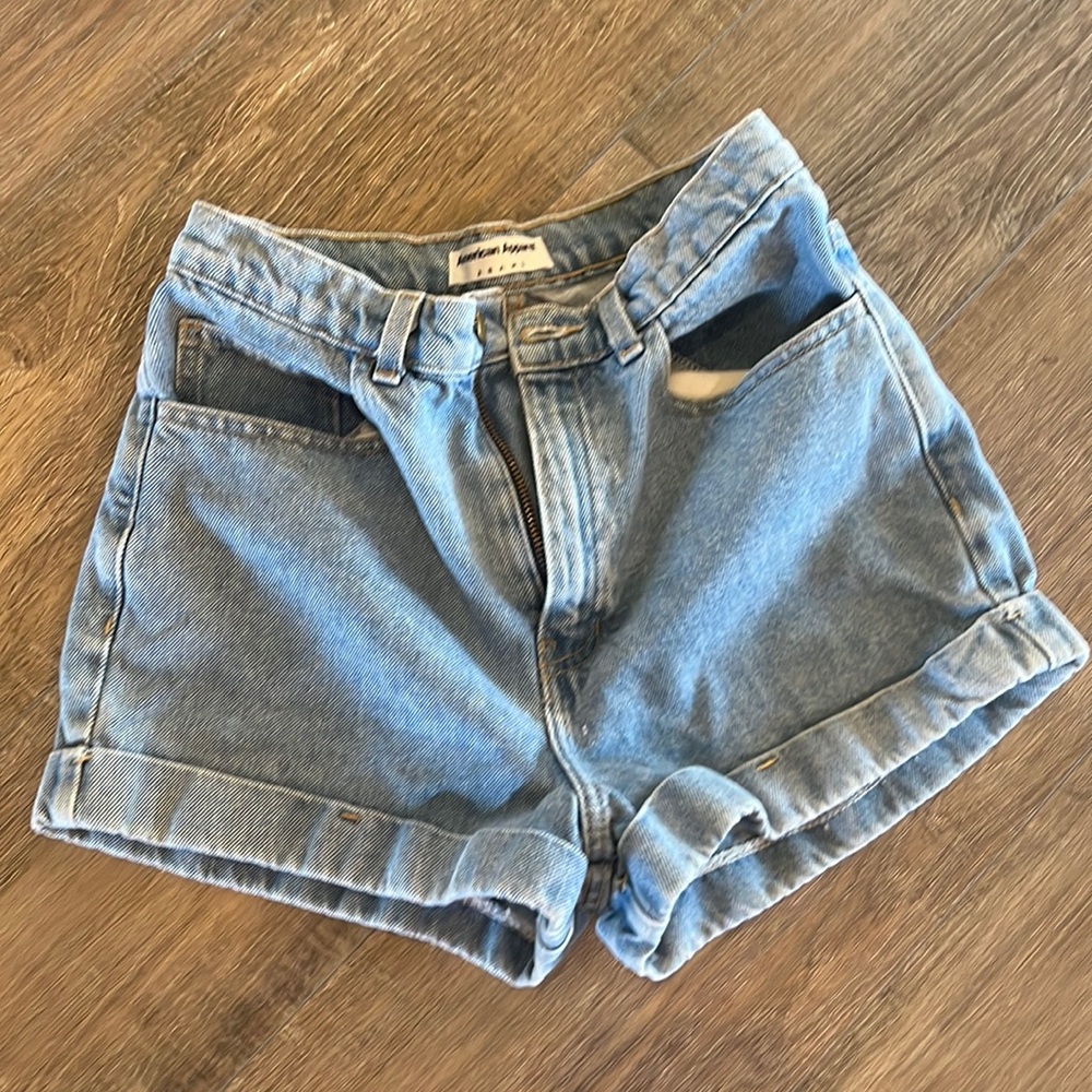 American apparel mom style shorts